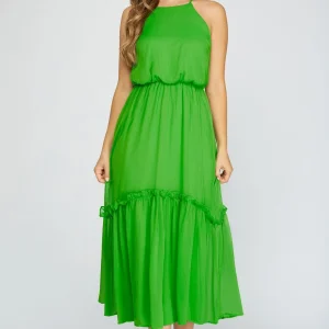 VESTIDO LARGO CASUAL 213221