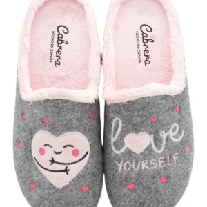 ZAPATILLAS DE ESTAR POR CASA DE MUJER CABRERA 3180 EN GRIS