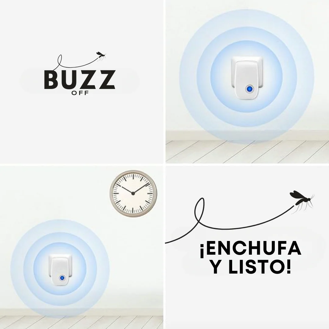 BuzzOff™ | Repelente eléctrico de plagas domésticas - Imagen 8